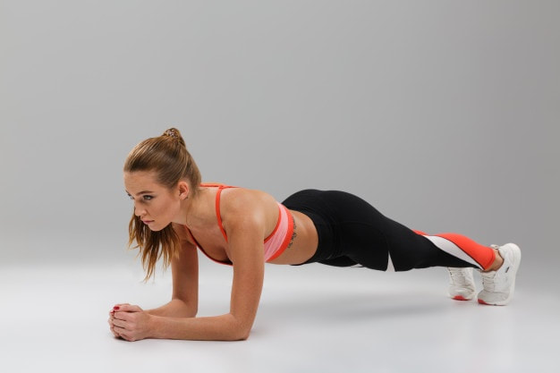 abs plank workout for women